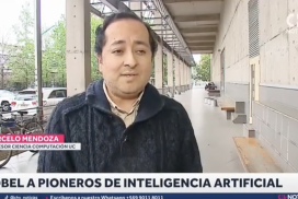 Académico Marcelo Mendoza comenta en CHV sobre el “Nobel a pioneros de Inteligencia Artificial”